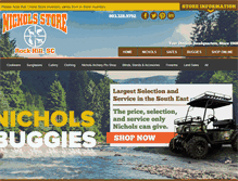 Tablet Screenshot of nicholsstore.com